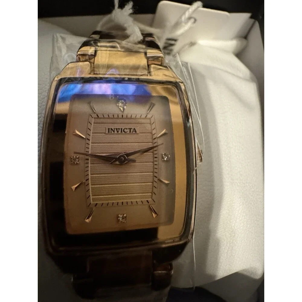 Beautiful & Classy  Invicta Women's Celestial Lady 22.7mm Rose Gold Tone Watch